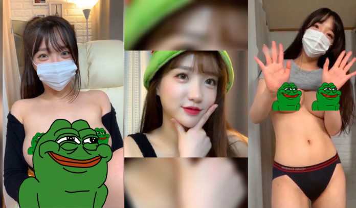 韩国校花提莫队长性感抖胸舞 完美身材诱惑自拍 抖音清纯女神