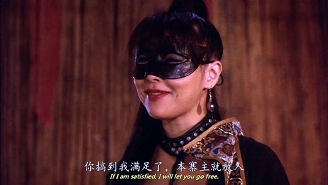 女匪头强迫她服从，才能放我离开，国产港台三级乳交突袭