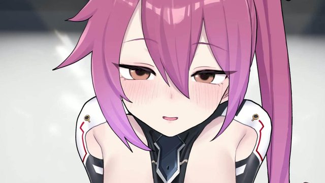 《ニューちゃんの貸し出しサービス：巨乳馬尾娘の純愛內射》