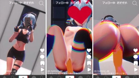 《星街彗星私密时刻：丝袜诱惑与自慰快感》