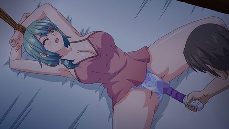 姐姐的呻吟声在房间里回荡，她的巨乳随着每一次冲击而颤动，内射的快感让她潮吹不止，被绑着的大小姐在自慰和舔穴中达到高潮。 姐姐的呻吟声与巨乳颤动的内射快感