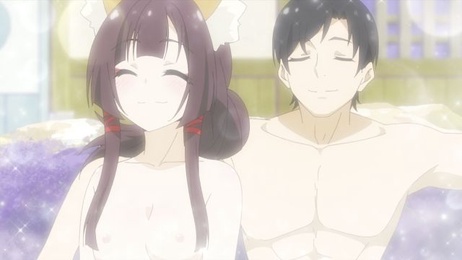《异世界温泉后宫：巨乳妖精与兽耳少女的诱惑》