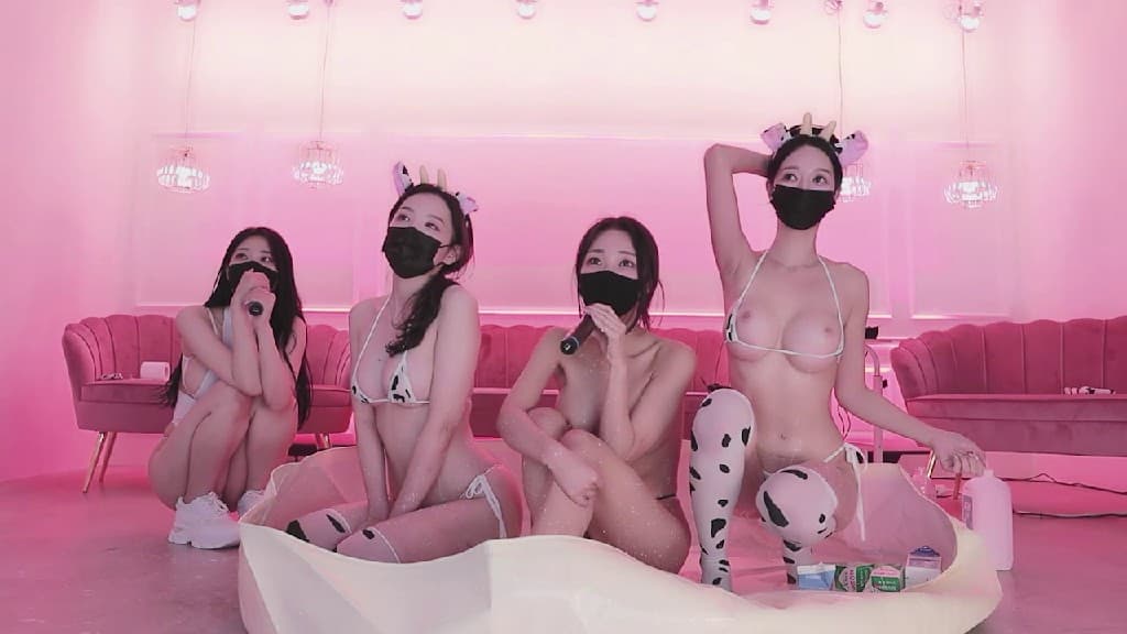 韩国直播美乳美腿，成人综艺粉嫩诱惑，讓人欲罷不能