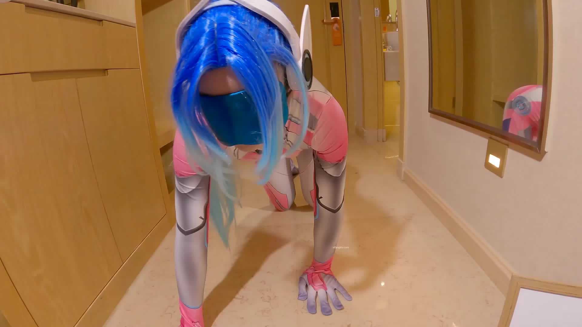 火箭少女连体衣诱惑 性感麻豆传媒私房写真